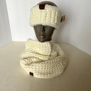 new scarf and headband set